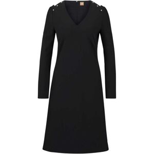 Damesjurk Boss Dariva in zwart 34 Damesjurk Boss Dariva in zwart 34