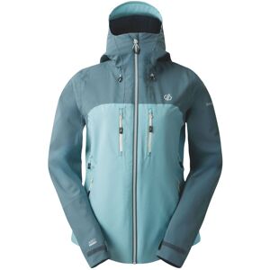 Dare 2B Dames/Dames Diverging Waterdichte Jas (Element Grijs/Aquifer) 38 Dare 2B Dames/Dames Diverging Waterdichte Jas (Element Grijs/Aquifer) 38