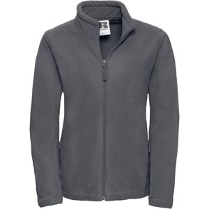 Russell Athletic Russell Dames/Dames Full Zip Outdoor Fleecejack (Konvooi Grijs) M Russell Athletic Russell Dames/Dames Full Zip Outdoor Fleecejack (Konvooi Grijs) M
