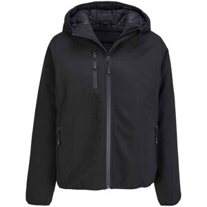 SOLS Dames/Dames Falcon gewatteerd softshell jack (Zwart) 3XL SOLS Dames/Dames Falcon gewatteerd softshell jack (Zwart) 3XL