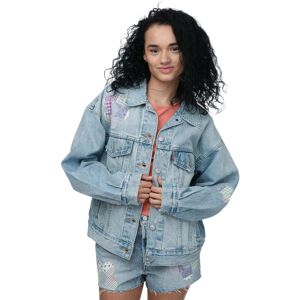 Levis Dames/Dames 90's Truckerjas (Lichtblauw) 34 Levis Dames/Dames 90's Truckerjas (Lichtblauw) 34