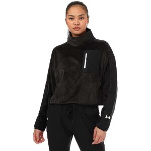 Under Armour Dames/Dames Journey Mock Neck Fleece Top (Zwart) Under Armour Dames/Dames Journey Mock Neck Fleece Top (Zwart)