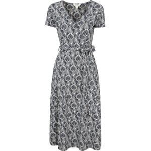Mountain Warehouse Dames/Dames Santorini Pauwenveer Midi Wrap Dress (Marine) 38 Mountain Warehouse Dames/Dames Santorini Pauwenveer Midi Wrap Dress (Marine) 38