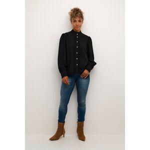 Cream Overhemd met lang mouwen Regular fit black 42 Cream Overhemd met lang mouwen Regular fit black 42