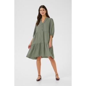 Cream Jurk A-shape Deep Lichen Green L/XL Cream Jurk A-shape Deep Lichen Green L/XL