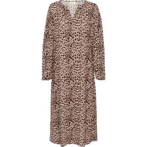 Cream Jurk Regular fit Animal Neutral 42 Cream Jurk Regular fit Animal Neutral 42