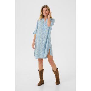 Cream Jurk Straight fit Blue Yellow Small Floral blue multi 42 Cream Jurk Straight fit Blue Yellow Small Floral blue multi 42