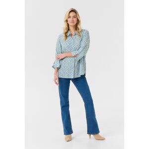 Cream Overhemd met lang mouwen Regular fit Blue Yellow Small Floral blue multi 38 Cream Overhemd met lang mouwen Regular fit Blue Yellow Small Floral blue multi 38