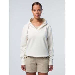 North Sails Hoodie V-hals met North Sails-print XS North Sails Hoodie V-hals met North Sails-print XS