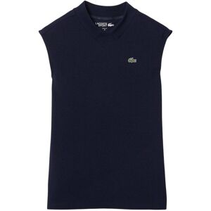 Lacoste Dames Organic Cotton Golf Polo Shirt (Marineblauw) 38 Lacoste Dames Organic Cotton Golf Polo Shirt (Marineblauw) 38