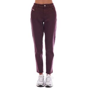 Dames Diesel 2017 Slandy Super Skinny-Fit Jeans in Rood 34/30 Dames Diesel 2017 Slandy Super Skinny-Fit Jeans in Rood 34/30