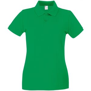 Fruit of the Loom Dames/Dames Lady Fit Poloshirt met korte mouwen (Helder groen) XL Fruit of the Loom Dames/Dames Lady Fit Poloshirt met korte mouwen (Helder groen) XL