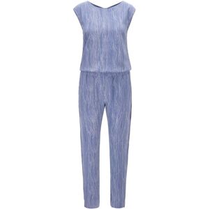 Boss Dames/Dames Acoretta2 Jumpsuit (Blauw/Wit) 34 Boss Dames/Dames Acoretta2 Jumpsuit (Blauw/Wit) 34
