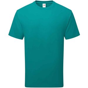Fruit of the Loom Katoenen uniseks T-shirt voor volwassenen (Ocean Teal) 2XL Fruit of the Loom Katoenen uniseks T-shirt voor volwassenen (Ocean Teal) 2XL