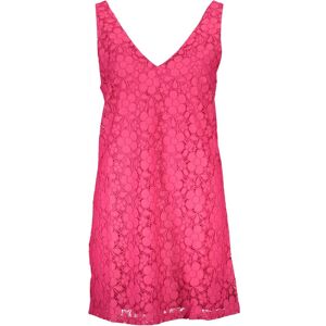 Desigual Kanten Mouwloos V-hals Jurk L Desigual Kanten Mouwloos V-hals Jurk L