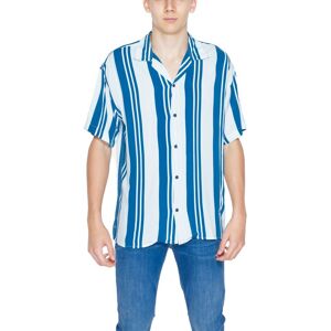 jack & jones Gestreepte Viscose Korte Mouw Shirt XL jack & jones Gestreepte Viscose Korte Mouw Shirt XL