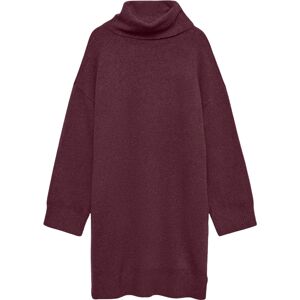 Vero Moda Dames/Dames Waterman Roll Neck Jumper Dress (Wijn) 42 Vero Moda Dames/Dames Waterman Roll Neck Jumper Dress (Wijn) 42