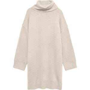 Vero Moda Dames/Dames Waterman Roll Neck Jumper Dress (Natuurlijk) 36 Vero Moda Dames/Dames Waterman Roll Neck Jumper Dress (Natuurlijk) 36