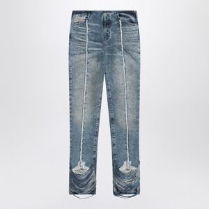Diesel Bootcut Jeans D-ginna Blauw Gewassen Effect 28 (Taille) Diesel Bootcut Jeans D-ginna Blauw Gewassen Effect 28 (Taille)