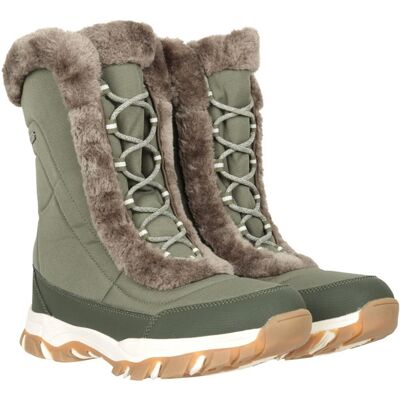 Mountain Warehouse Dames/Dames Ohio Sneeuwlaarzen (Kaki Groen) 42 Mountain Warehouse Dames/Dames Ohio Sneeuwlaarzen (Kaki Groen) 42