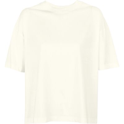 SOLS Dames/Dames Boxy Organic Oversized T-shirt (Gebroken wit) S SOLS Dames/Dames Boxy Organic Oversized T-shirt (Gebroken wit) S