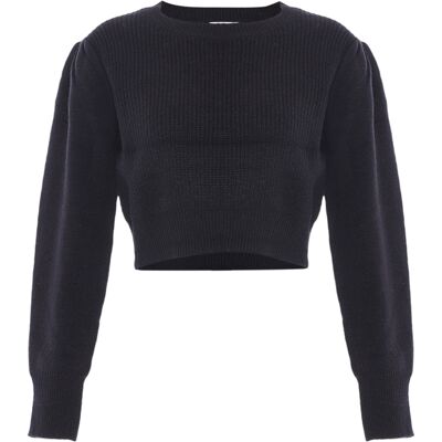myMo zwart XS/S trui - Sweater myMo zwart XS/S trui - Sweater