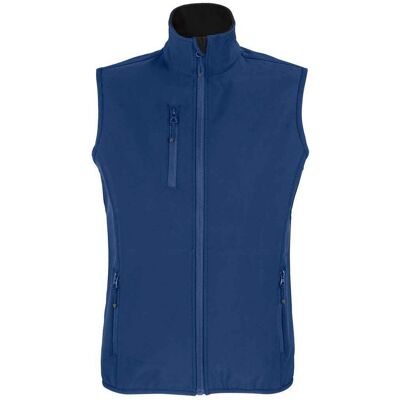 SOLS Dames Falcon Softshell Gerecyclede Body Warmer - Diep Zee Blauw SOLS Dames Falcon Softshell Gerecyclede Body Warmer - Diep Zee Blauw