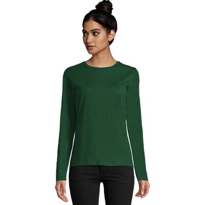 SOLS Dames/Dames Imperial T-shirt met lange mouwen (Fles groen) XL SOLS Dames/Dames Imperial T-shirt met lange mouwen (Fles groen) XL