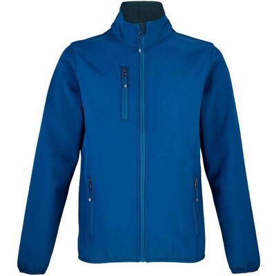 SOLS Dames/Dames Falcon Softshell gerecyclede Soft Shell jas (Koningsblauw) XL SOLS Dames/Dames Falcon Softshell gerecyclede Soft Shell jas (Koningsblauw) XL