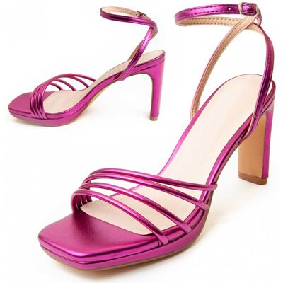 Montevita Heel Sandal Sandale4 In Fuchsia 38 Montevita Heel Sandal Sandale4 In Fuchsia 38