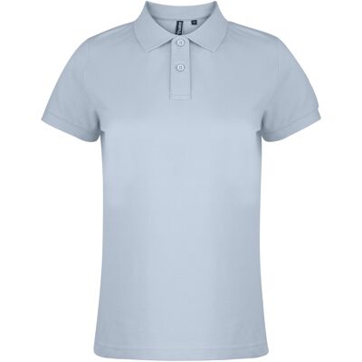 Asquith & Fox Dames/dames Poloshirt met korte mouwen en effen mouwen (Turquoise) XL Asquith & Fox Dames/dames Poloshirt met korte mouwen en effen mouwen (Turquoise) XL