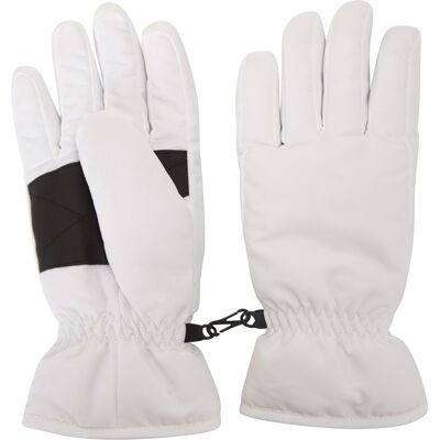 Mountain Warehouse XS Wit Skihandschoenen - Ski Handschoenen - Vrouwen Mountain Warehouse XS Wit Skihandschoenen - Ski Handschoenen - Vrouwen
