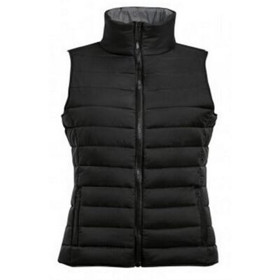 SOLS Vrouwen/dames Golfkussen Gewatteerde Waterafstotende Bodywarmer/Gilet (Zwart) 2XL SOLS Vrouwen/dames Golfkussen Gewatteerde Waterafstotende Bodywarmer/Gilet (Zwart) 2XL