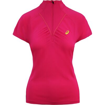 Asics Motion Dry Fuji Model 114423 0211 - Roze hardlooptop Asics Motion Dry Fuji Model 114423 0211 - Roze hardlooptop