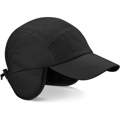 Beechfield Unisex Mountain Waterdichte & Ademende Honkbalpet (Zwart) One Size Beechfield Unisex Mountain Waterdichte & Ademende Honkbalpet (Zwart) One Size