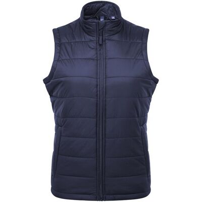 Premier Dames/Dames Recyclight Gilet (Marine) L Premier Dames/Dames Recyclight Gilet (Marine) L