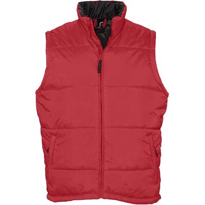 SOLS Unisex Warm Gilet voor volwassenen (Rood) L SOLS Unisex Warm Gilet voor volwassenen (Rood) L