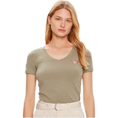 Guess dames T-shirt met driehoekig G-logo S Guess dames T-shirt met driehoekig G-logo S