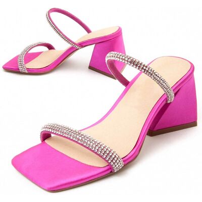 Montevita Heel Sandal Sanndarey2 in Fuchsia 37 Montevita Heel Sandal Sanndarey2 in Fuchsia 37