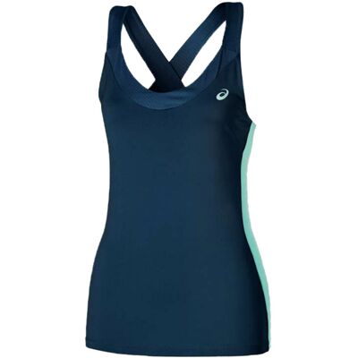 Asics Blauw Dames Padel Top - Sportkleding Asics Blauw Dames Padel Top - Sportkleding