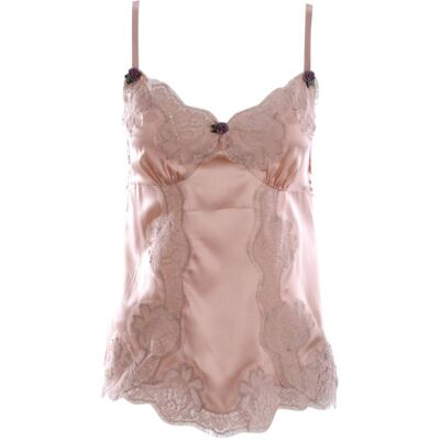 Dolce & Gabbana Women Laced Flower Buttons Top 46 Dolce & Gabbana Women Laced Flower Buttons Top 46