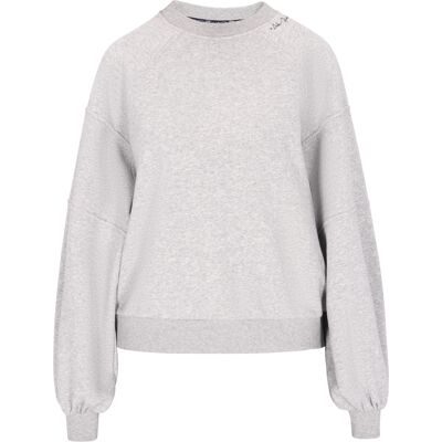 Dreimaster Sweatshirt Dames grijs melange XS Dreimaster Sweatshirt Dames grijs melange XS