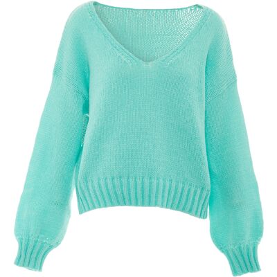Mymo Jumper Dames munt XL/2XL Mymo Jumper Dames munt XL/2XL