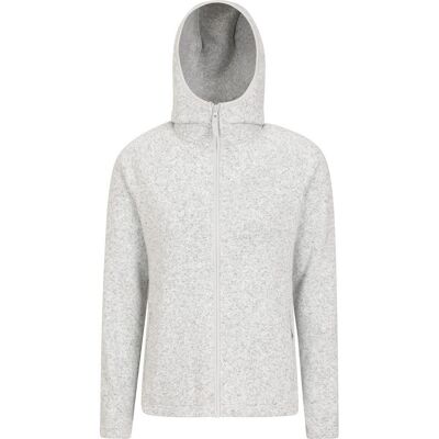 Mountain Warehouse Dames/dames Nevis Full Zip Hoodie (Grijs) 48 Mountain Warehouse Dames/dames Nevis Full Zip Hoodie (Grijs) 48