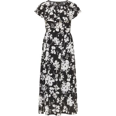 faina midi-jurk met allover-print mioki XS faina midi-jurk met allover-print mioki XS