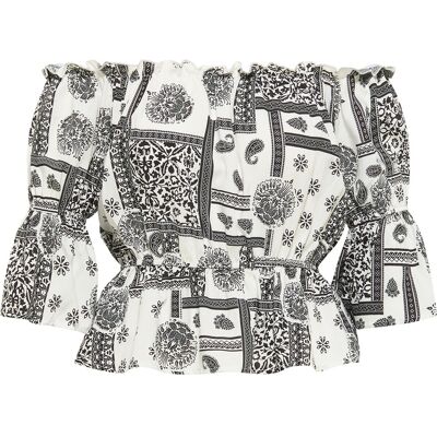 IZIA carmen blouse gaya XS IZIA carmen blouse gaya XS