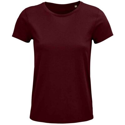 SOLS Dames/dames Crusader Organisch T-shirt (Bourgondië) M SOLS Dames/dames Crusader Organisch T-shirt (Bourgondië) M