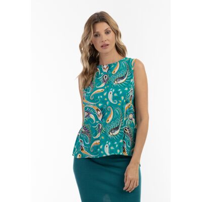 usha blouse top zonder mouwen M usha blouse top zonder mouwen M