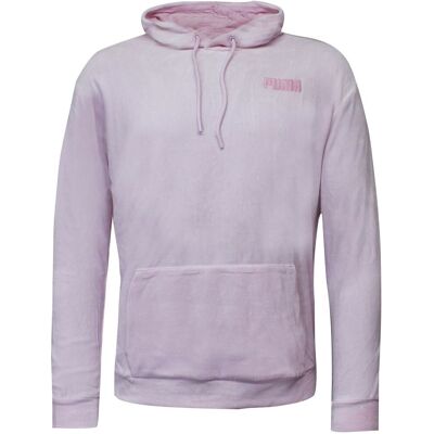 Puma Velour Hoodie Geborduurd Logo Roze Trui - Dames XS Puma Velour Hoodie Geborduurd Logo Roze Trui - Dames XS