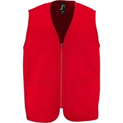 SOLS Wallace Gilet voor volwassenen (Rood) L SOLS Wallace Gilet voor volwassenen (Rood) L